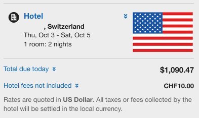Expedia USA, USD